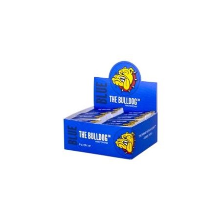 FILTRO CARTONCINO THE BULLDOG BLUE - SCATOLA INTERA DA 50 PEZZI