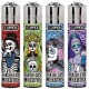 ACCENDINO CLIPPER LARGE DIA DE LOS MUERTO VIP - SCATOLA INTERA DA 48 PEZZI